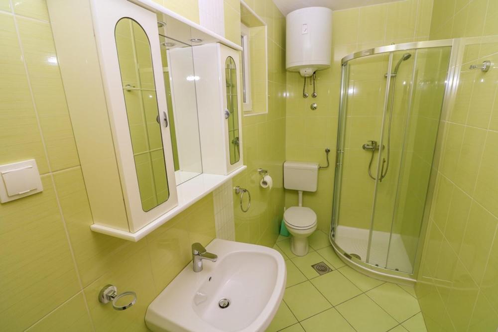 Double Rooms Tomica 2 With Balcony Baska  Ngoại thất bức ảnh